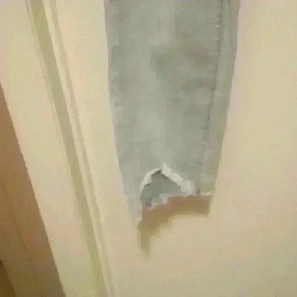 Foucome Cute Distressed Women's Maternity Low-Rise Skinny Ankle Jeans - Picture 2 of 11